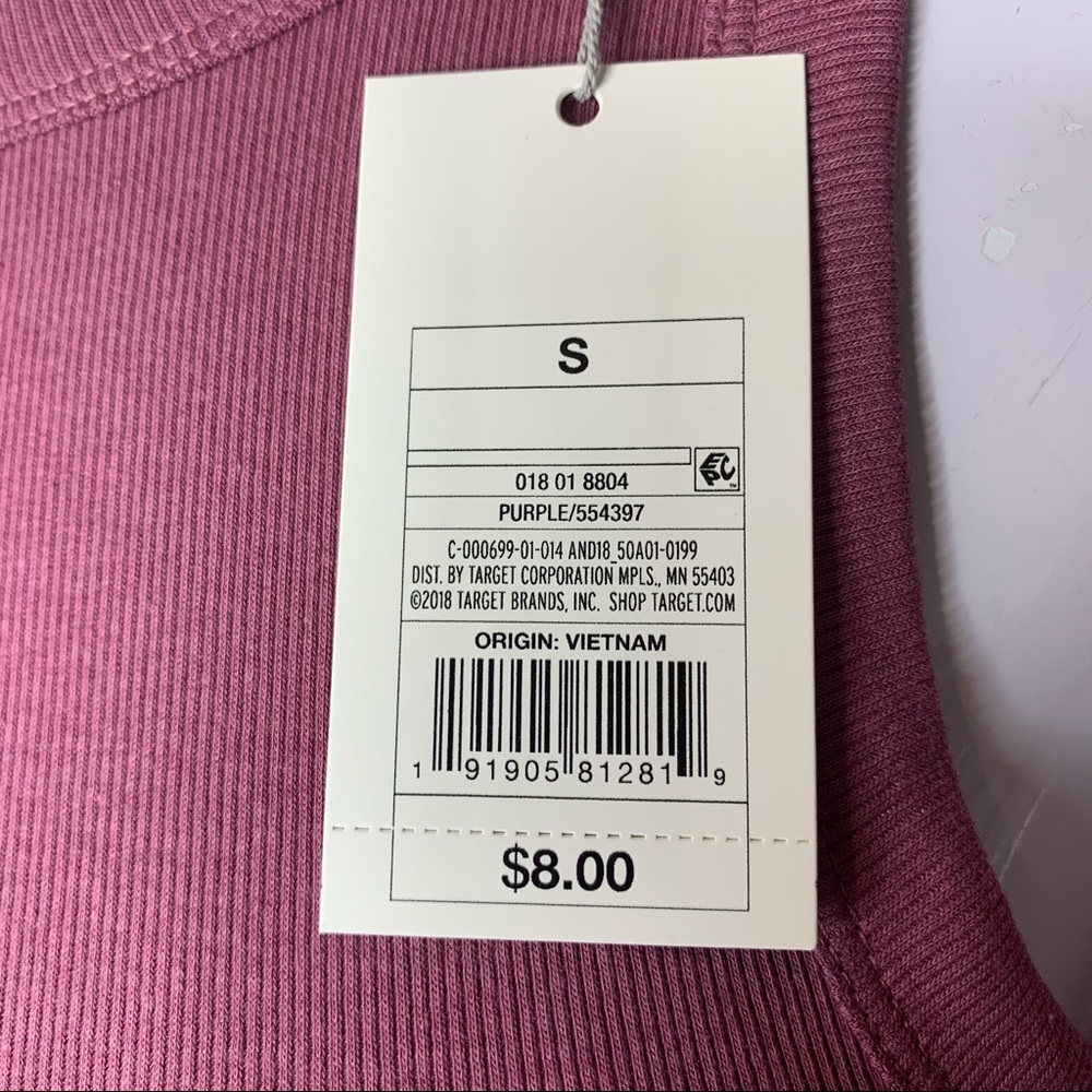 A NEW DAY NWT Light Purple color Size S sleeveless - Picture 2 of 6